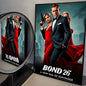 J-James Bond 007 Poster HD Art Sticky Wall Waterproof Home Living Room Bedroom Aesthetic Decoration