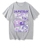 Unisex Kpop Demon Hunter Huntrix Summer Short Sleeve T-Shirt Streetwear Graphic Print