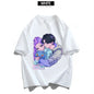 Cartoon Anime Film Kpop Demon Hunters Print T-shirt for Men Women Adult Clothes Summer Cotton Outdoor Wear Hip Hop Fashion Tops