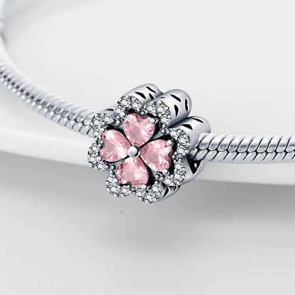 Hot Sale 925 Silver Retro Heart Shape Lotus Angel Charm Beads Fit Pandach Original DIY Bracelets Birthday Gifts Fine Jewelry