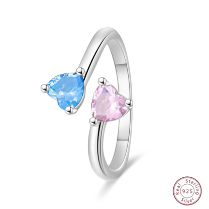 New 925 Sterling Silver Open Ring Hollow Rose Infinite Love Simple Ring Women Wedding Engagement Party Jewelry Gift