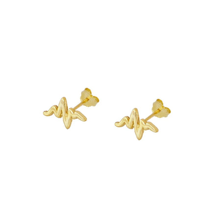 JINFU Gold Plated Earrings Set For Women Boho Style CZ Zircon Women's Clip Stud Dangle Hoop Earrings 2022 Jewelry Wholesale