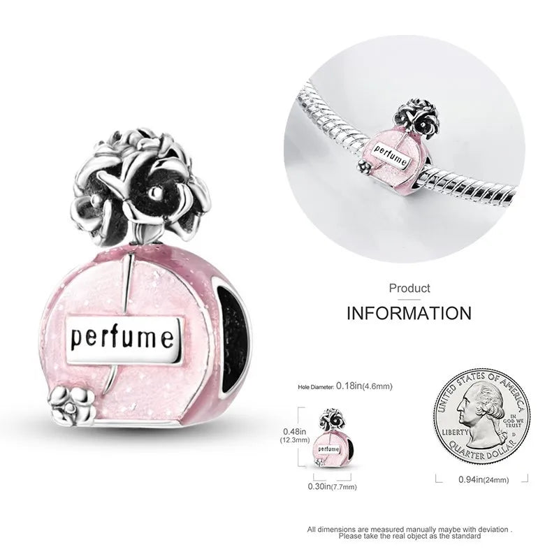 Charms 925 Original Fit 3mm 925 Original Charm Bracelet Women 925 Silver Hot Sale Pendant Beads DIY Jewelry Gift 2024 New