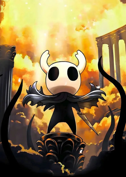 Hollow Knight Anime Videogame Aesthetic Canvas Painting Posters and Prints Wall Art Picture for Bedroom Home Decor