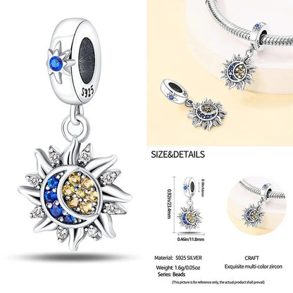 Charms 925 Original Fit 3mm 925 Original Charm Bracelet Women 925 Silver Hot Sale Pendant Beads DIY Jewelry Gift 2024 New