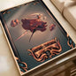 Cute Characte Game Hollow Knight Silksong-Cool Poster Canvas painting with prints Home bedroom living room decoration gift