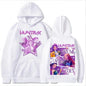 Kpop Demon Hunter Saja Boy Logo Hooded Sweatshirt