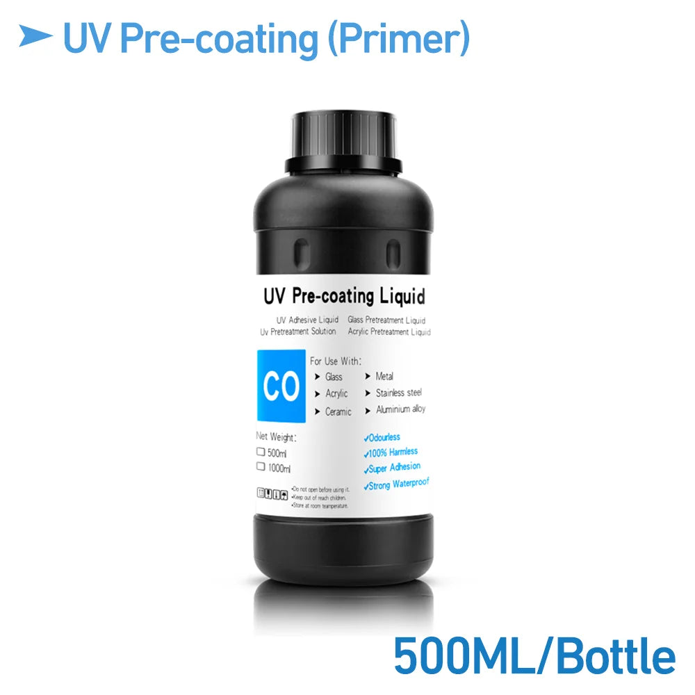 500ML/Bottle UV Cleaning Liquid Precoating Additive Viscosity For Epson R290 R330 L800 1390 1400 For All UV Inkjet Printhead