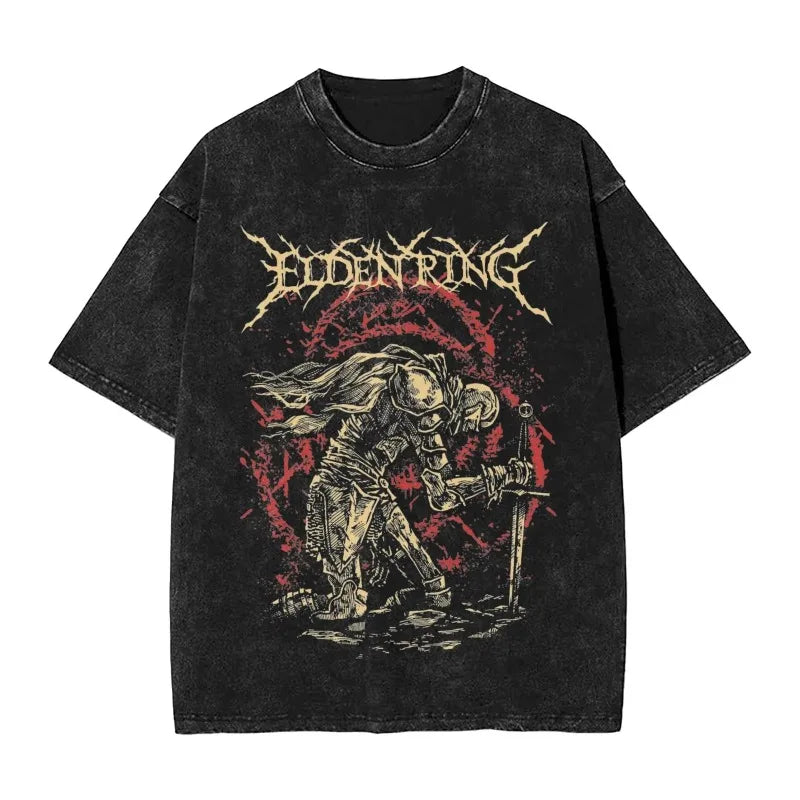 Saja Boys Kpop Demon Hunters Vintage Style T-Shirts