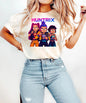 KPDH Huntrix Demon Hunters Christmas Sweatshirt, Merry Huntrix Christmas Shirt Kpop Demon Hunters Mira Rumi Derpy Tiger Shirt