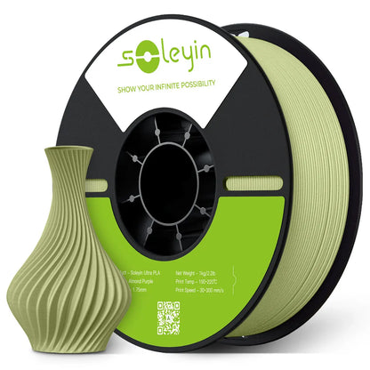 Soleyin Creality Sub Brand Ultra PLA Filament 1KG 1.75mm 3D Printer High Quality Muiti Color Vacuum Eco-Friendly for Bambu Lab
