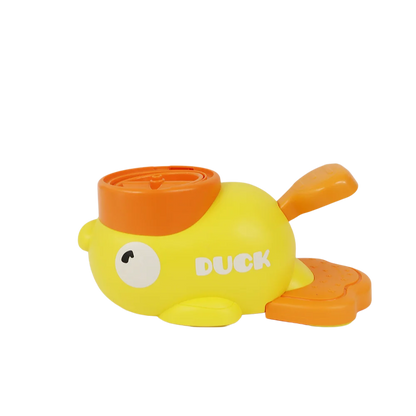 Yellow Duck Pet Automatic Feeder Adjustable Dog Snack Feeder Non Slip Pet Interactive Toy for Dog Cat Intelligent Training Toy