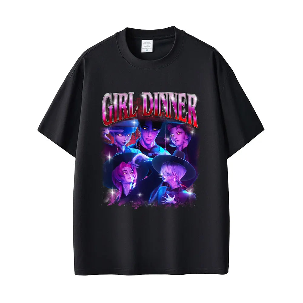 Kpop Demon Hunter Saja Boys Men T-shirt