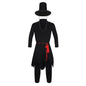 Kids Saja Boys Demon Suit Cosplay Costume Jinu Fancy Role Play Halloween Carnival Party Clothing Birthday Gift