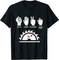 Rock Paper Scissors Table Saw Funny Carpenter T-Shirt