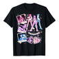 K-pop Demon Hunter Rumi Mira Zpey Movie Pattern T-Shirt Unisex Original Harajuku Style High-Quality Cotton T-Shirt Streetwear