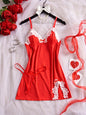 Light Purple Women Nighttime Lingerie Babydoll
