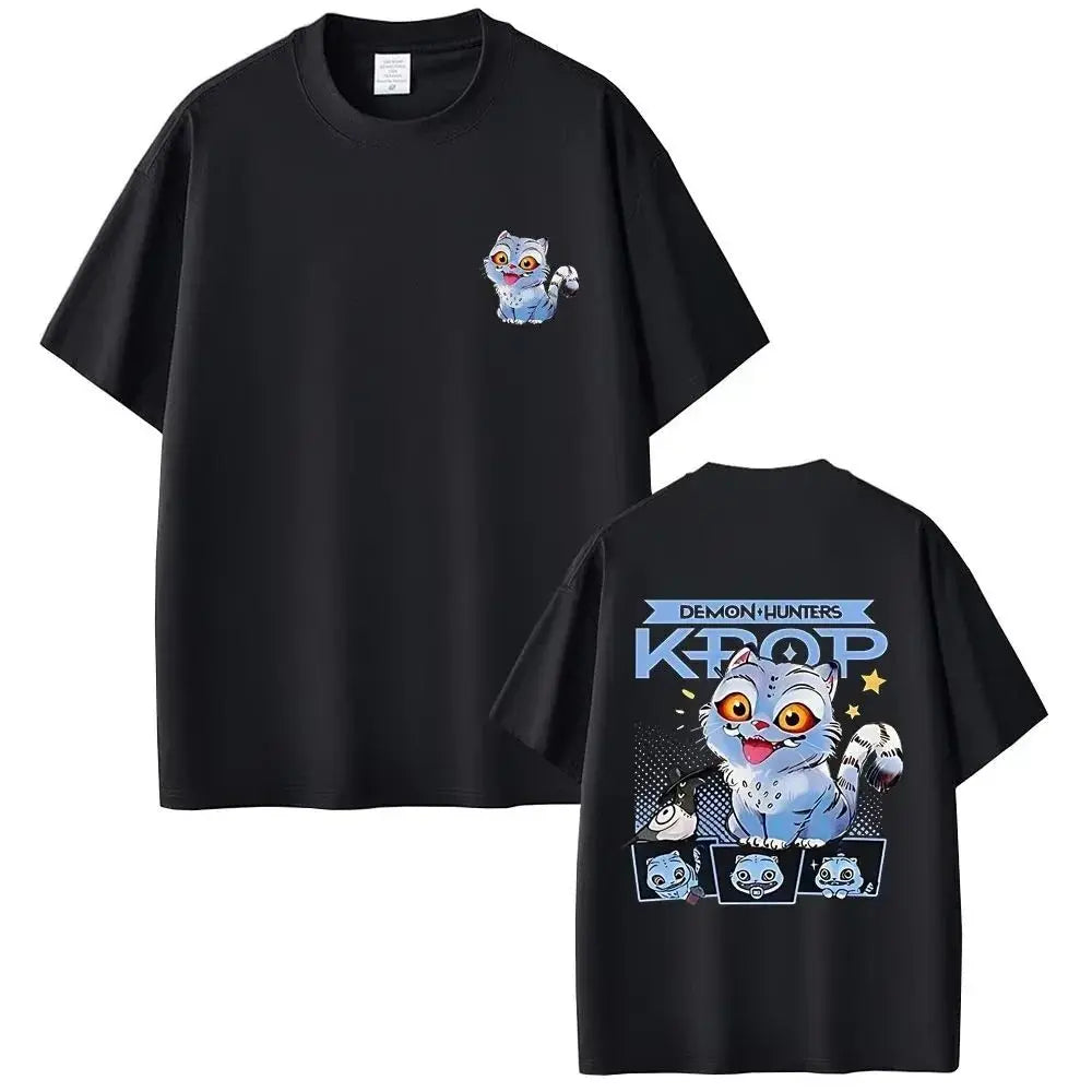 KPop Demon Hunters T-shirts Saja Boys Tshirt rt