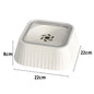 Hot-selling pet filter bowl without wet mouth pet bowl floating prevent overturning puppy cat drinking water device