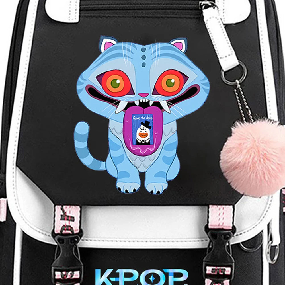 School Backpack for Students KPop Demon Hunters