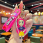 Super popular KPop Devil Hunter Peripheral Widget Rumi Mira Zoe PVC Keychain Backpack Decoration Widget Accessories Toys