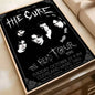 The C-Cure R-Robert Smith Poster High-definition art sticker Self adhesive waterproof home decoration