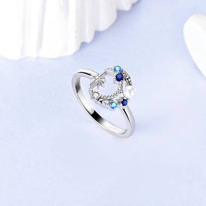 New 925 Sterling Silver Open Ring Hollow Rose Infinite Love Simple Ring Women Wedding Engagement Party Jewelry Gift