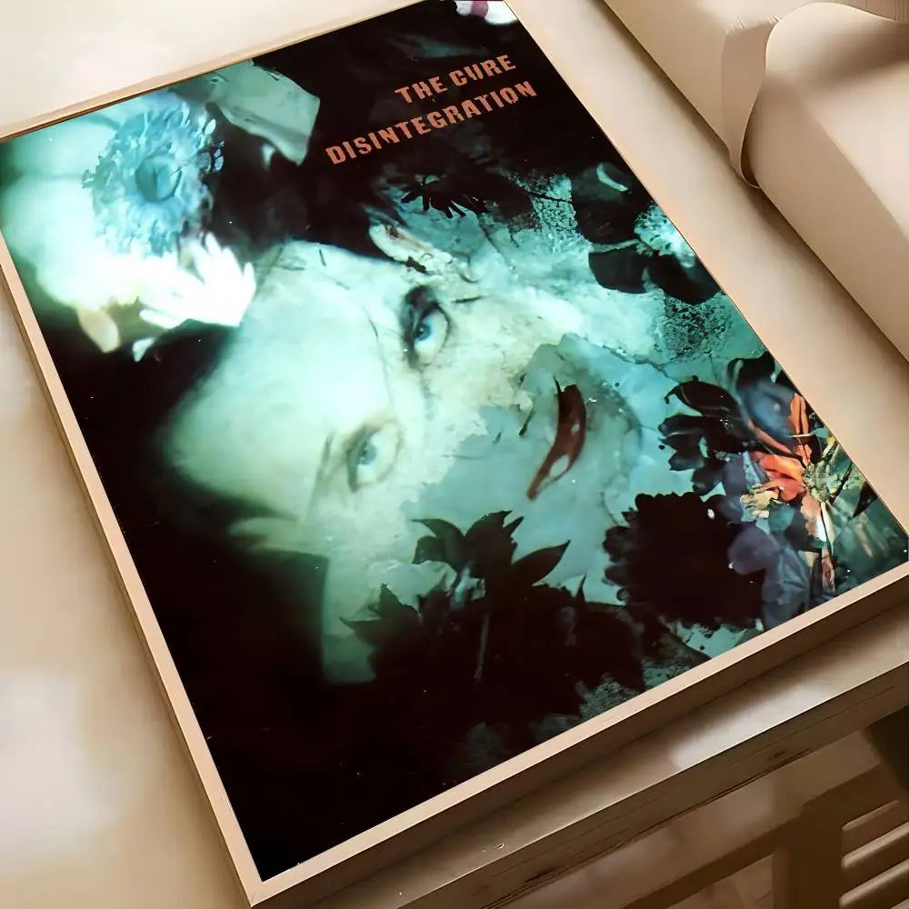 The C-Cure R-Robert Smith Poster High-definition art sticker Self adhesive waterproof home decoration