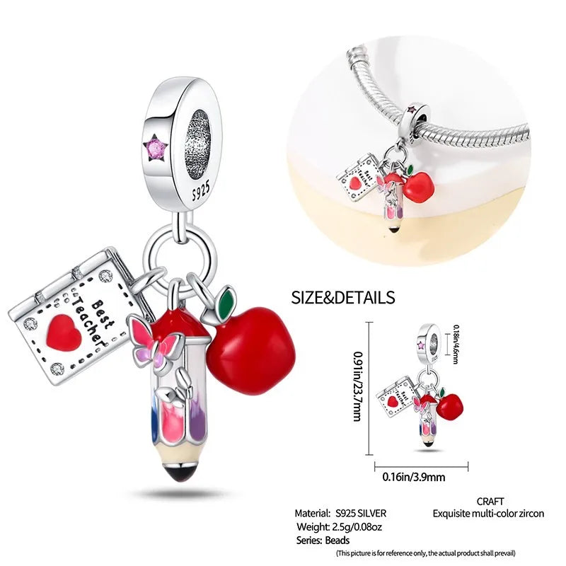 Charms 925 Original Fit 3mm 925 Original Charm Bracelet Women 925 Silver Hot Sale Pendant Beads DIY Jewelry Gift 2024 New