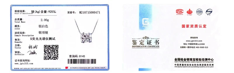New Fashion 925 Sterling Silver Jewelry Exquisite Zircon Heart Pendant Necklaces Women&Girl Birthday Gift Collarbone Chain Neck
