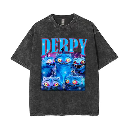 Huntrix Kpop Demon Hunter Washed T-Shirt