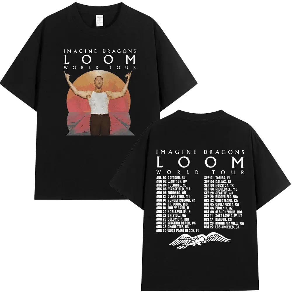 2025 Imagine Dragons Band Loom World Tour T-Shirt