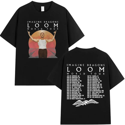 2025 Imagine Dragons Band Loom World Tour T-Shirt