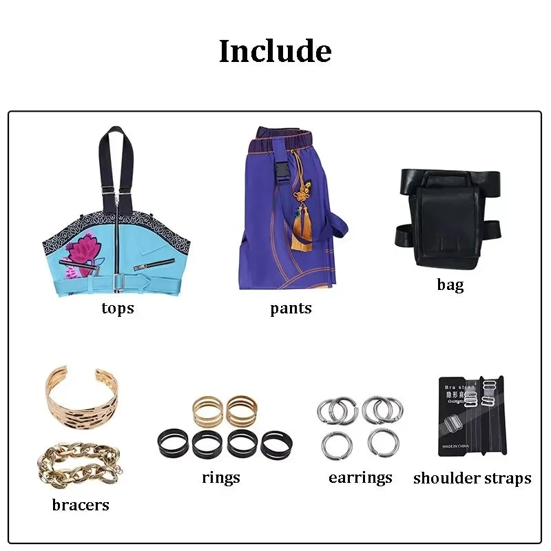 KPop Cosplay Rumi Zoey Mira Cosplay Costume for Children Girls Halloween Carnival Party Role Playing Outfits Xmas Gifts