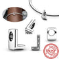 Hot Sale 100% 925 Sterling Silver 26 Letter A~Z Alphabet DIY Name Beads Fit Original  Charm Bracelet Bangles Fine Jewelry