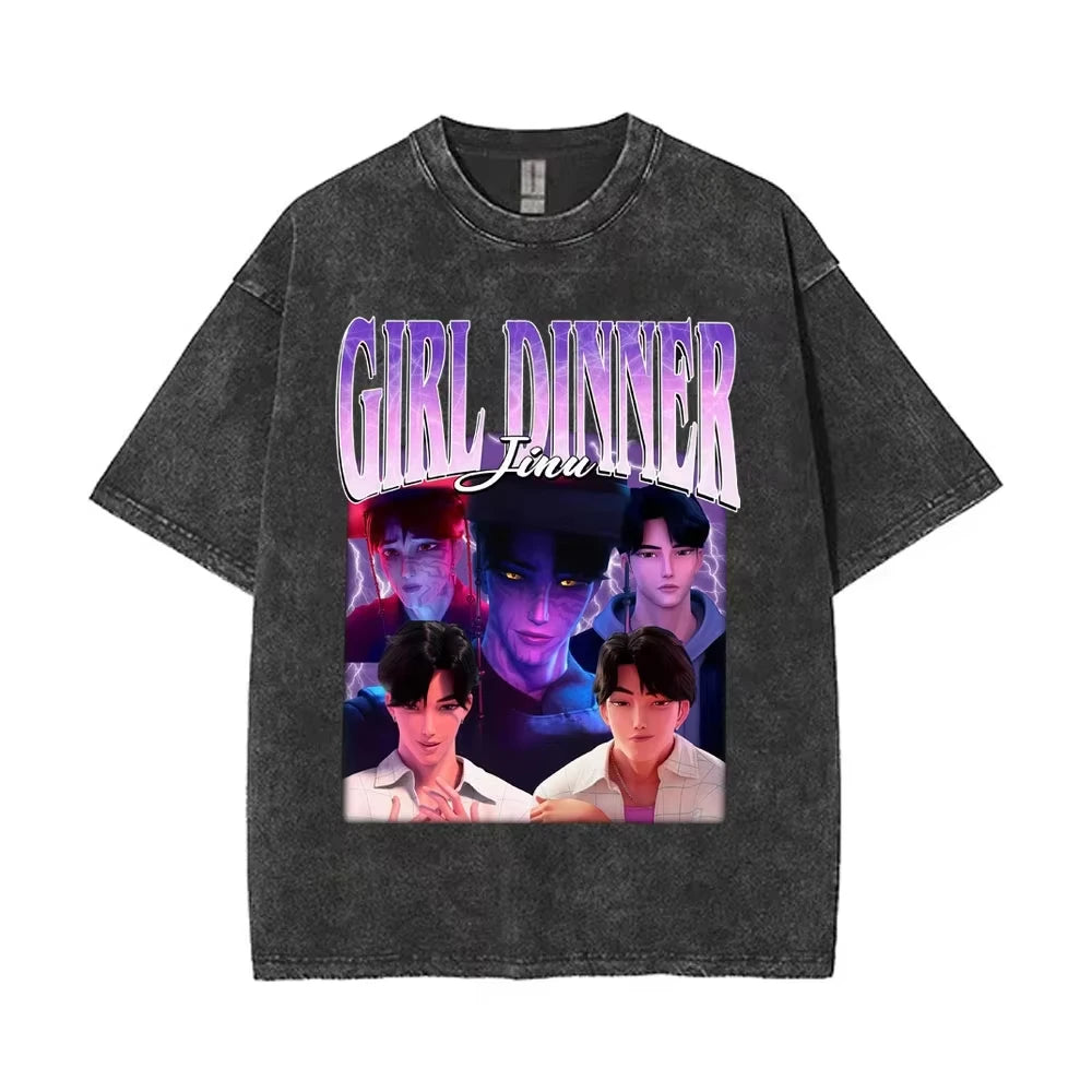 Huntrix Kpop Demon Hunter Washed T-Shirt