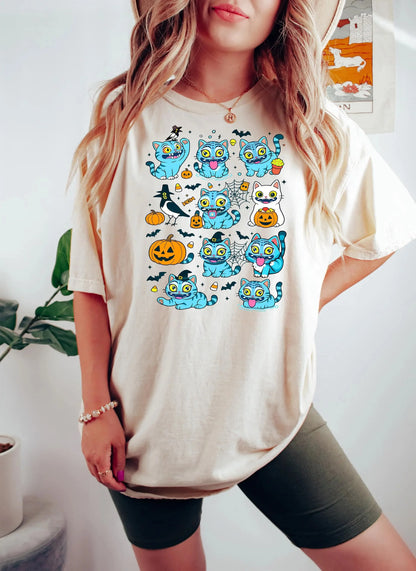 Halloween Kpop Demon Hunters T Shirt Halloween Huntrix Anime Idols Comfort Color Unisex Youth Shirt Kpop Movie Fan Shirt
