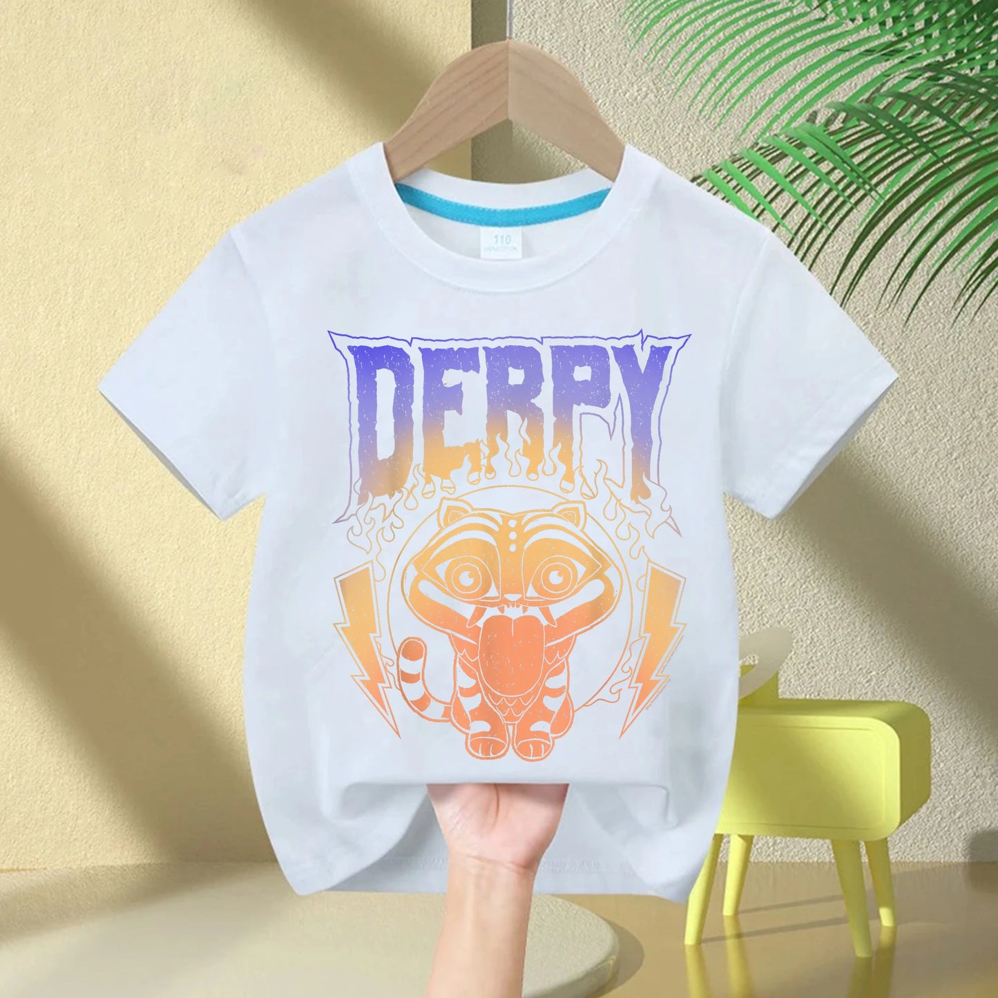 KPop Demon Hunters Rumi Zoey Mira Neck Cartoon Kids T-shirt