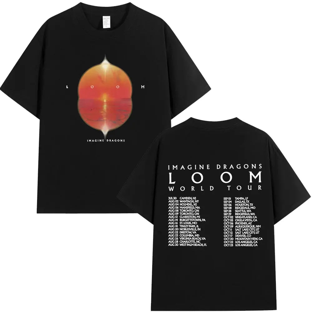 2025 Imagine Dragons Band Loom World Tour T-Shirt