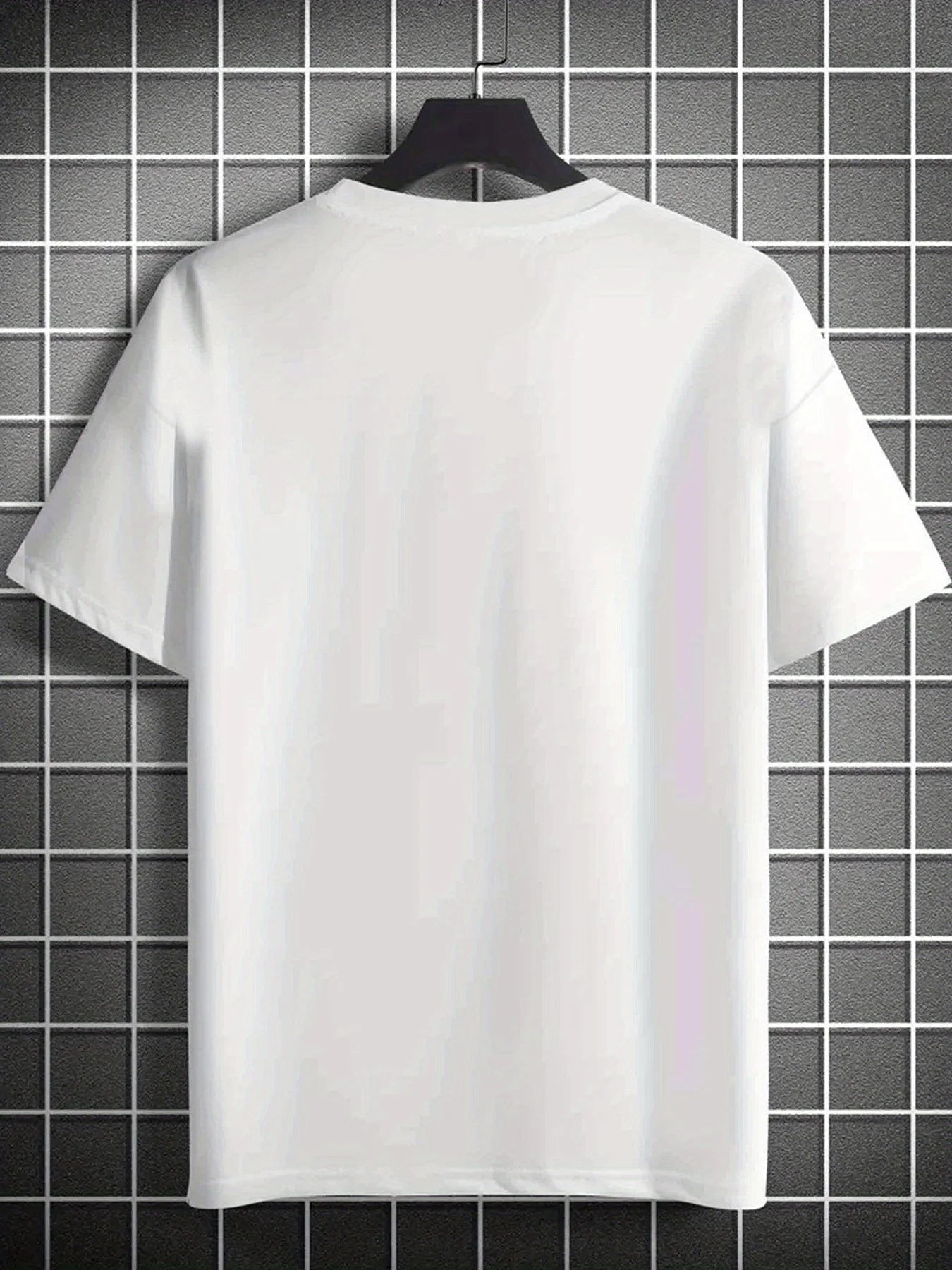 Cartoon Duck Graphic Peace Slogan Print T-shirt