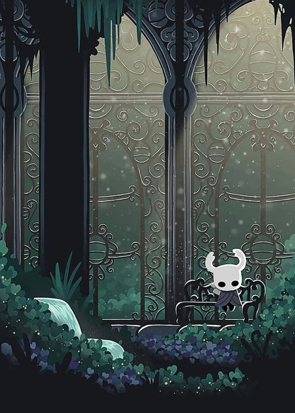 Hollow Knight Anime Videogame Aesthetic Canvas Painting Posters and Prints Wall Art Picture for Bedroom Home Decor