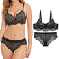 Women's Underwear Lace Small Chest Lace Embroidered Steel