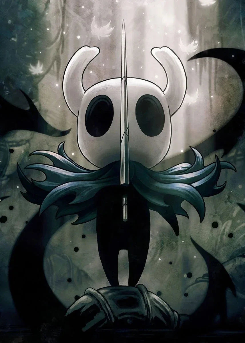 Hollow Knight Anime Videogame Aesthetic Canvas Painting Posters and Prints Wall Art Picture for Bedroom Home Decor