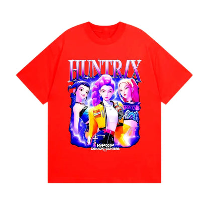 Huntrix Kpop Demon Hunters Movie Graphic T Shirts