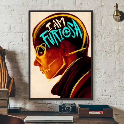 Mad Max HD Art Poster Sticky Wall Waterproof Decor for Home Living Room Bedroom Bar Aesthetic
