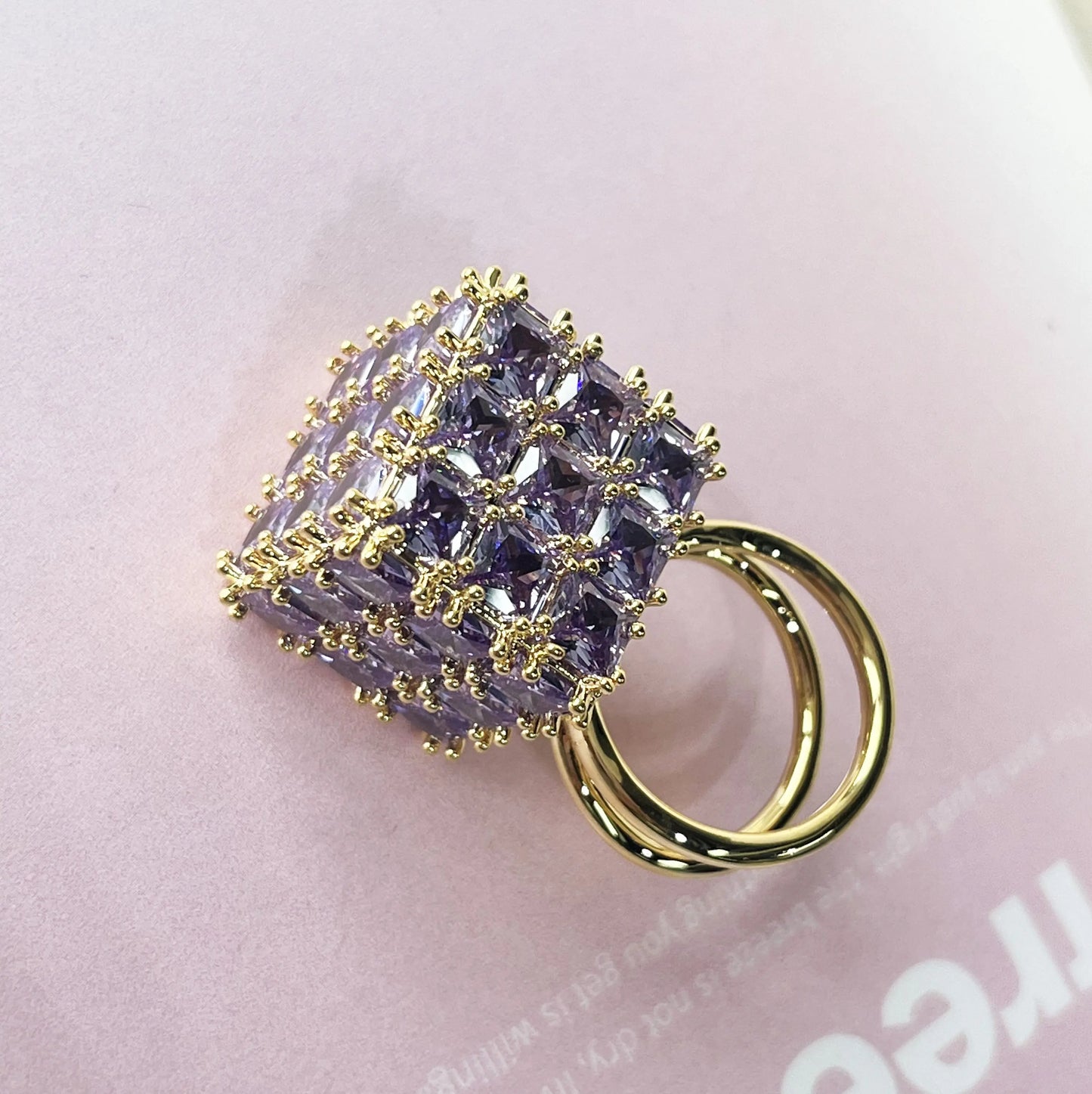 Rings High Quality New Sales Trend Jewelry Original Luxury Brand Shiny Cut Christmas Birthday Party Engagement Gift for Women