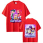 Anime KPop Demon Hunters Saja Boys Print T-shirt