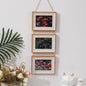 1pc triple 5 "horizontal plastic picture frame Hanging picture frame Splice frame Vertical wall decoration picture frame