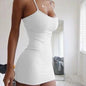 Summer Spaghetti Strap Mini Dress Women