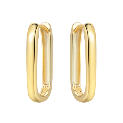 CYMYSS 2025 New 925 Sterling Silver Classic Hollow-out Versatile Hoop Earrings for Women Fine Jewelry Ideal Birthday Party Gifts
